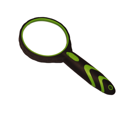 75mm-double-color-rubber-lighting-magnifier
